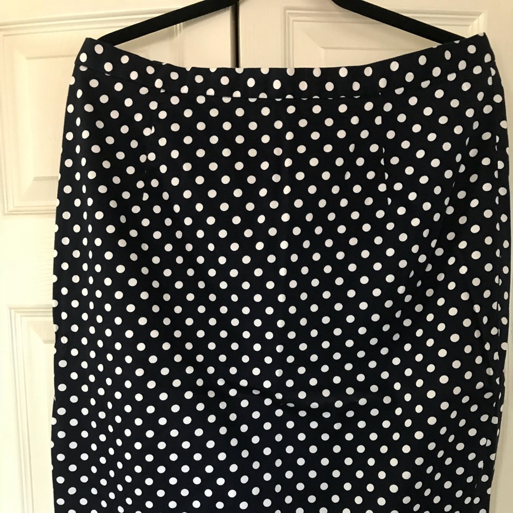 Polka-dot Pencil Skirt by Bettie Page- 3XL